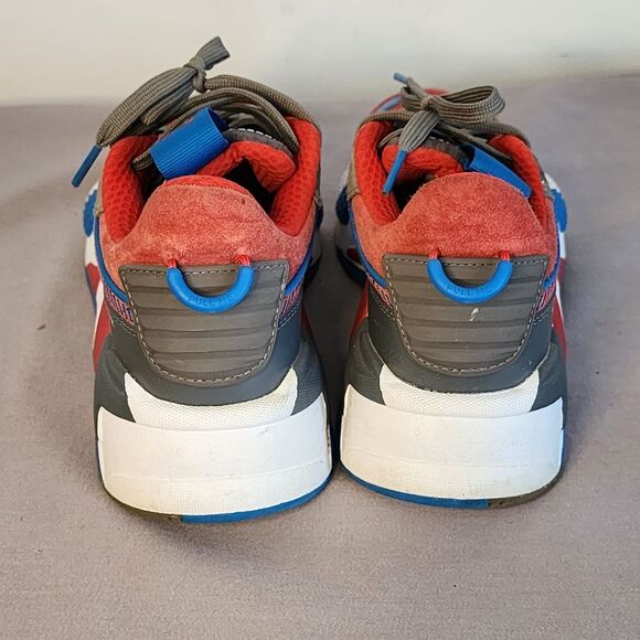 PUMA RS-X Running System Sneakers Athletic Shoes Red Blue Gray Retro Style US 5C - Picture 6 of 6